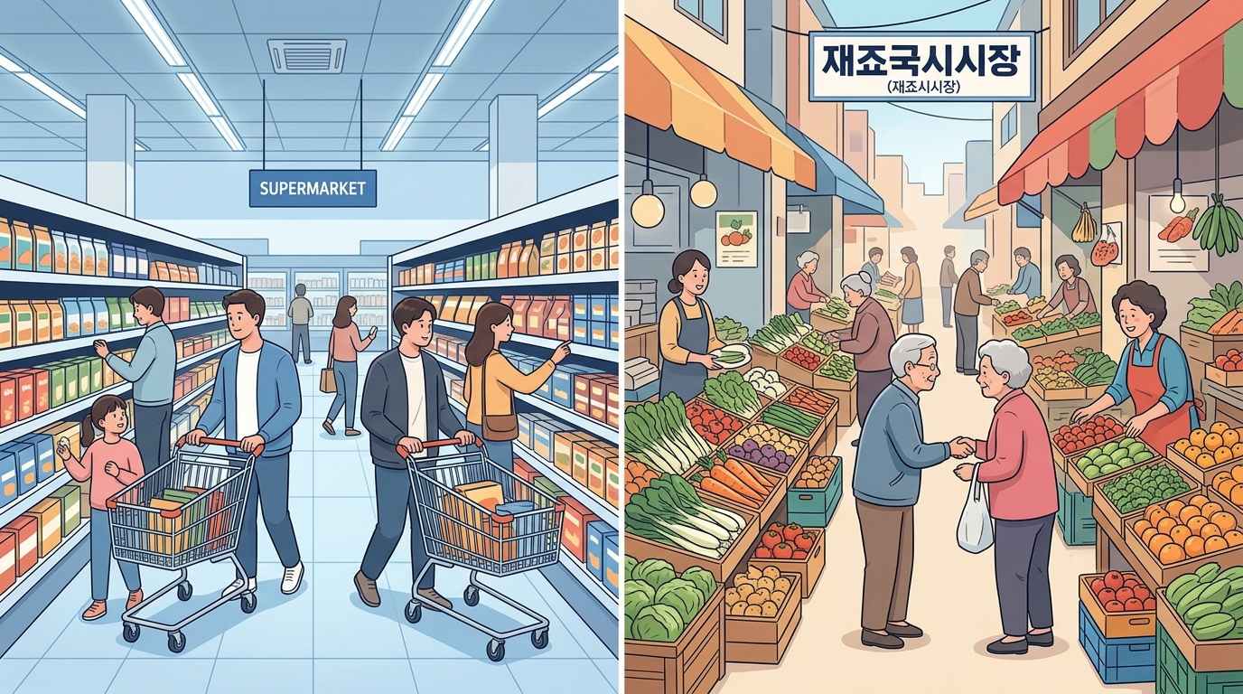 KDI “대형마트 쉬는 날 평일로 바꿔도…전통시장 매출 영향 적어”