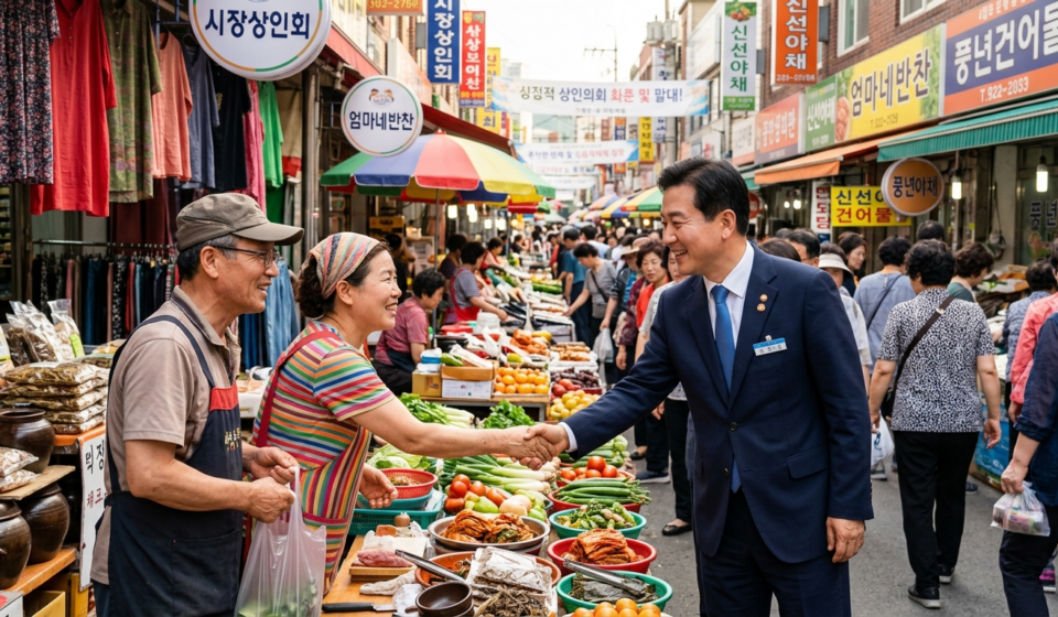 소상공인 부담 경감 약속 높은 기름값·물가 문제 해결 위해 따뜻한 지원 강화 계획 밝혀