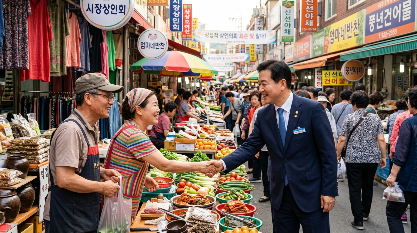 소상공인 부담 경감 약속 높은 기름값·물가 문제 해결 위해 따뜻한 지원 강화 계획 밝혀