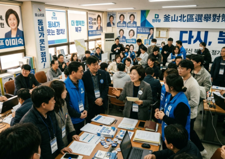 [6·3 격전지 동행취재] 부산북갑 박민식 “단일화는 ‘뜨거운 아아’ 같은 망상”