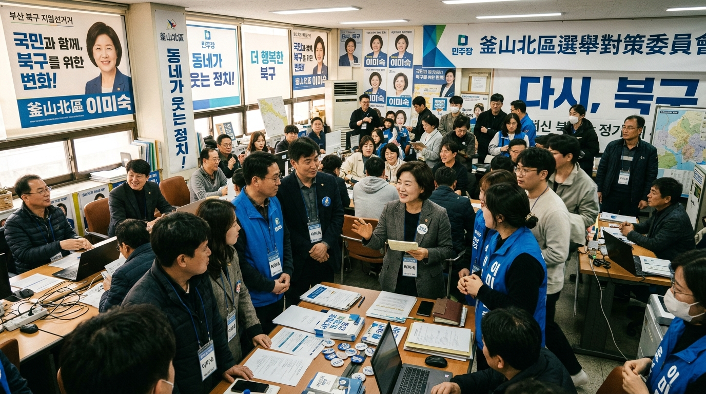 [6·3 격전지 동행취재] 부산북갑 박민식 “단일화는 ‘뜨거운 아아’ 같은 망상”