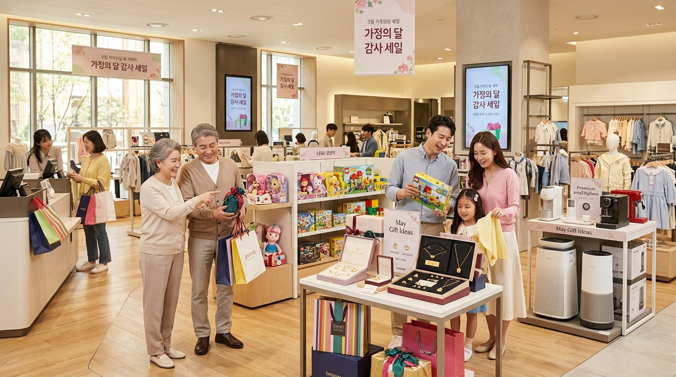 5월 가족의 달 기프트 특수 가열, 선물 업계 경쟁 치열해진다